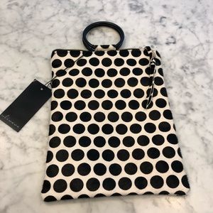 Oliveve Ring Polka Dot bag NWT